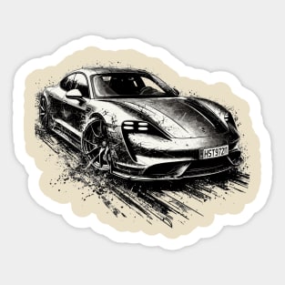 Porsche Taycan Sticker